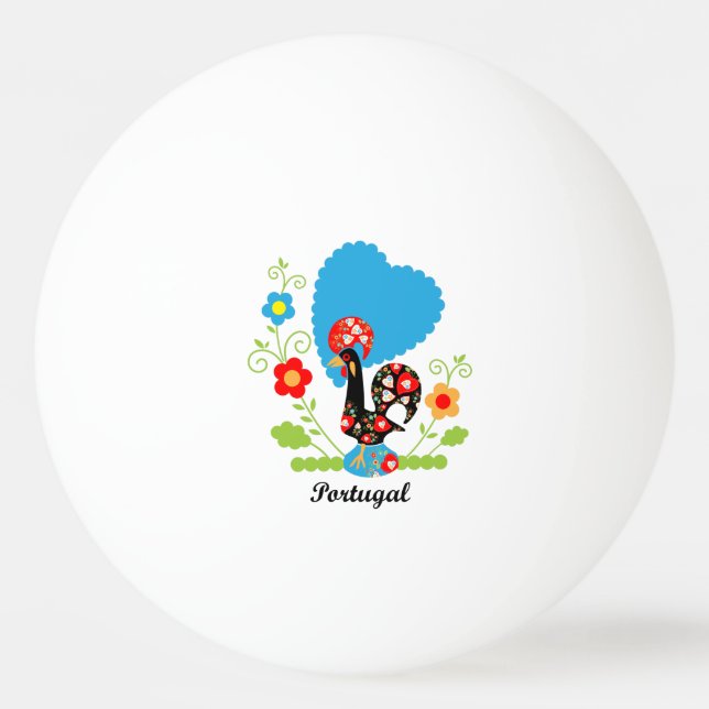 Portugisiska Tupp Pingisboll (Framsidan)