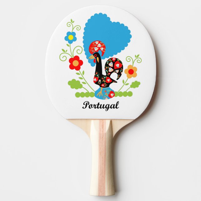 Portugisiska Tupp Pingisracket (Framsidan)