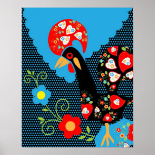 Portugisiska Tupp Poster