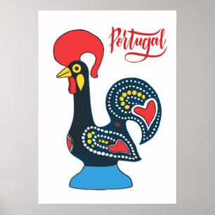 Portugisiska Tupp Poster