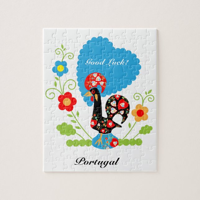Portugisiska Tupp Pussel (Vertikal)