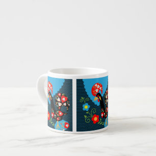 Portugisiska Tupp-symbolen Espressomugg