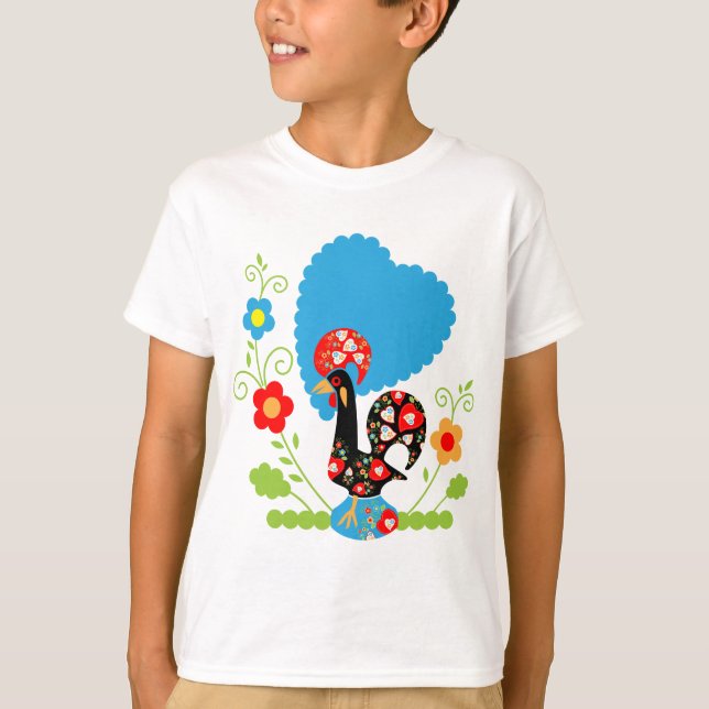 Portugisiska Tupp Tee (Framsida)