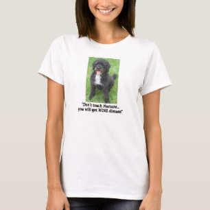 Portugisiska Vatten Dog Humor T Shirt
