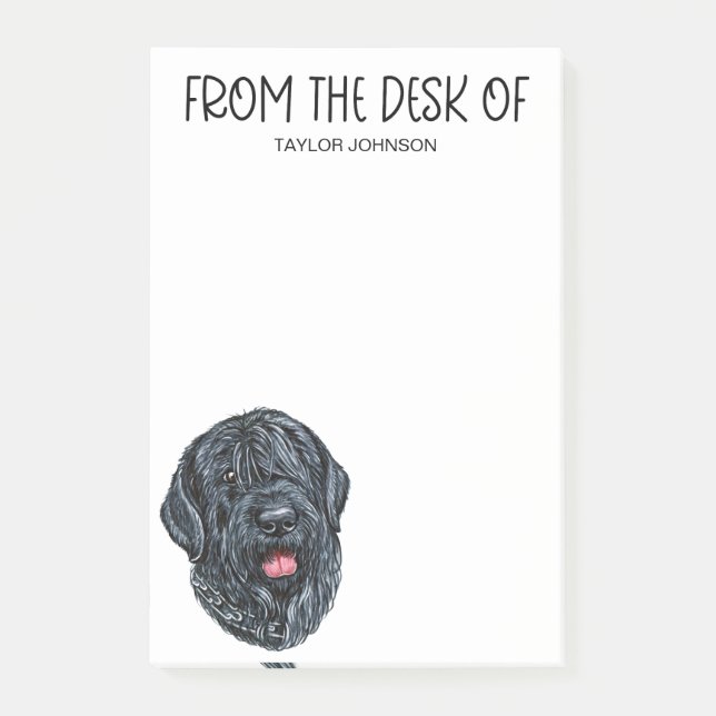 Portugisiska Vatten Hund älskare Post-it Block (Framsida)