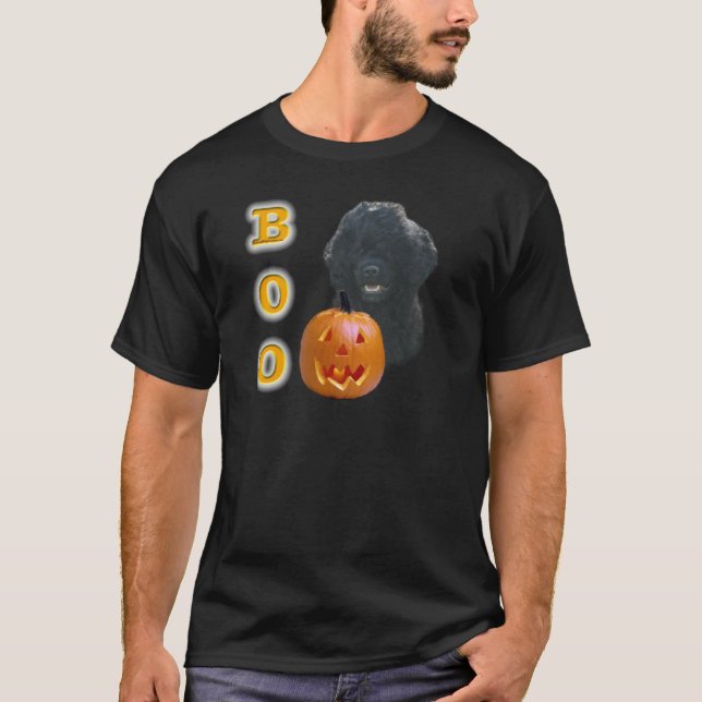 Portugisiska Vatten Hund Boo T-shirt (Framsida)