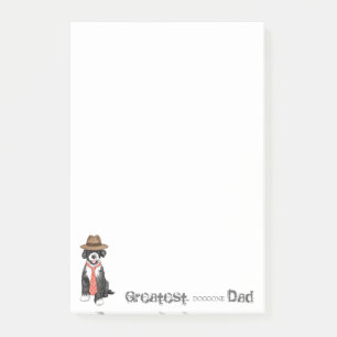 Portugisiska Vatten Hund Pappa Post-it Block