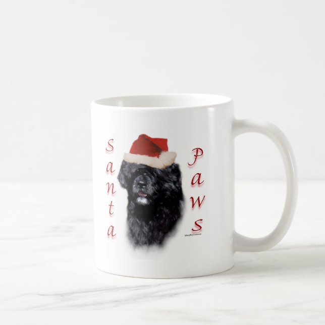Portugisiska Vatten Hund Santa Tassar Kaffemugg (Höger)