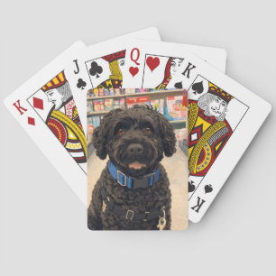 Portugisiska Vattenhundar Anime Anemi Poker Kort Casinokort