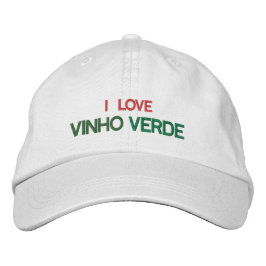 Portugisiska Vin Hat (Vinho Verde) Broderad Keps