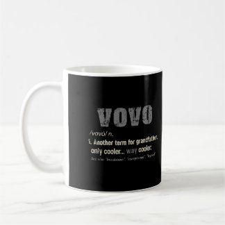 Portugisiska Vovo Funny Definition Grandpa Gift Kaffemugg