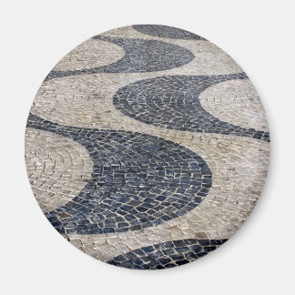 Portuguese Calçada, Lisbon, Portugal Magnet