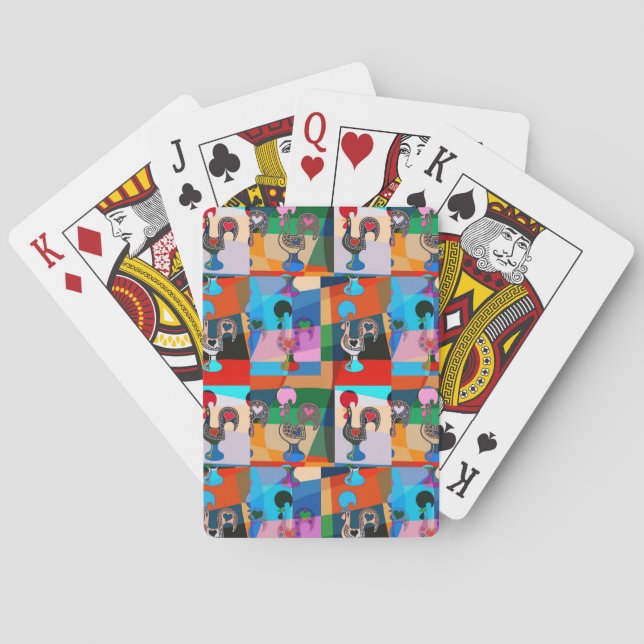 Portuguese designs Tote Casinokort (Baksidan)