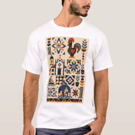 Portuguese Mosaic T Shirt