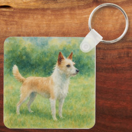 Portuguese Podengo Nyckelring