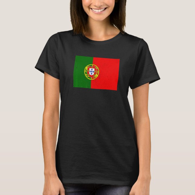 Portuguese Portugal Flag Pride Portuguese Flag T Shirt (Framsida)