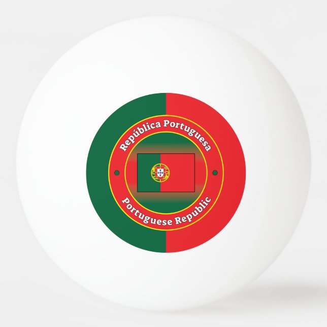 Portuguese Republic Pingisboll (Framsidan)