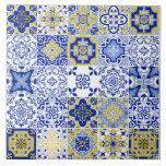 Portuguese Tiles Pattern Ceramic Tile  Kakelplatta<br><div class="desc">Transform any space with authentic Portuguese Tiles Pattern Ceramic Tile. Durable,  eye-catching and perfect for adding timeless charm to your interiors.</div>