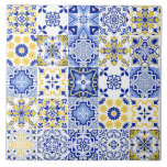 Portuguese Tiles Pattern Ceramic Tile  Kakelplatta<br><div class="desc">Transform any space with authentic Portuguese Tiles Pattern Ceramic Tile. Durable,  eye-catching and perfect for adding timeless charm to your interiors.</div>