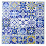 Portuguese Tiles Pattern Ceramic Tile  Kakelplatta<br><div class="desc">Transform any space with authentic Portuguese Tiles Pattern Ceramic Tile. Durable,  eye-catching and perfect for adding timeless charm to your interiors.</div>