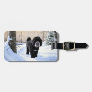 Portuguese Water Dog Let It Snow Jul Bagagebricka