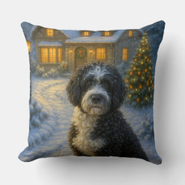 Portuguese Water Dog Semester Kudde