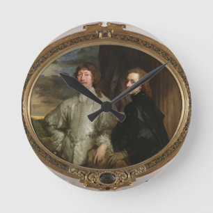 Portvakt för herr Endymion (1587-1649) och Rund Klocka