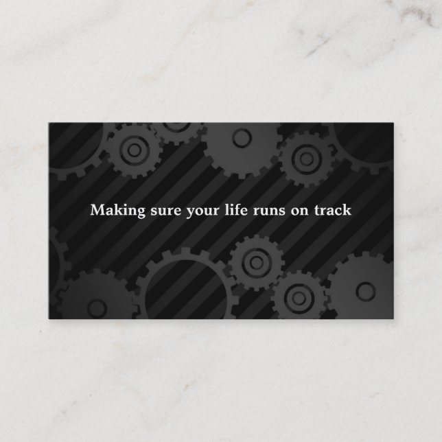 Portvaktvisitkortar Visitkort (Framsida)