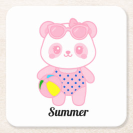 Posa vasos Lotus Vacation Underlägg Papper Kvadrat