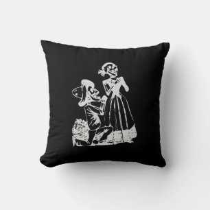 Posada Calavera Kvar på ena knäet Kudde