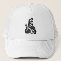 Posada skelett (Cavalera) med gitarren