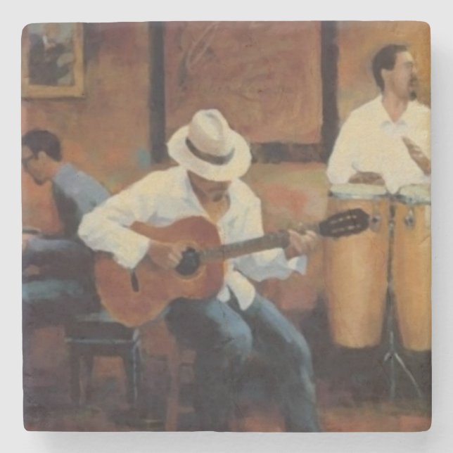 Posavaso banda underlägg sten (Framsidan)