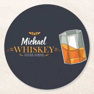 Posavasos de cartón underlägg papper rund