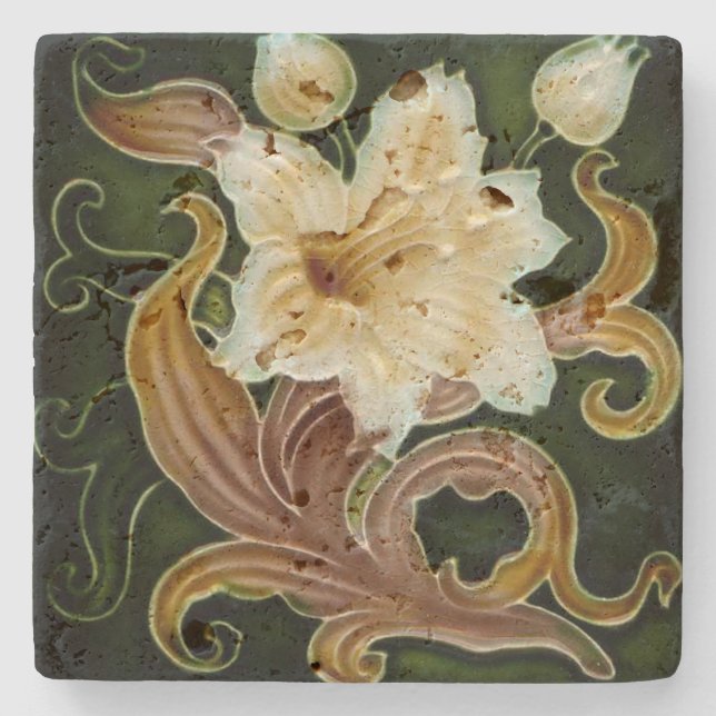 Posavasos De Piedra Marble Stone Drink Coaster Stenunderlägg (Framsidan)