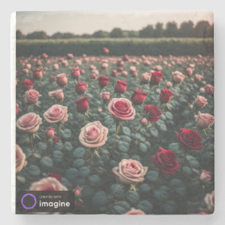 Posavasos flores rosas stenunderlägg