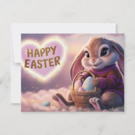 Poscards Happy Easter Lapin 03 Vykort