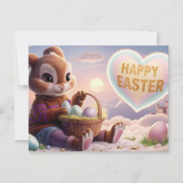 Poscards Happy Easter Lapin 10 Vykort