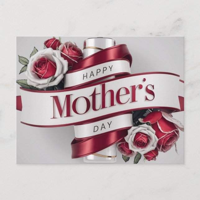 Poscards Mother's Day Fleur 06 Vykort (Framsida)