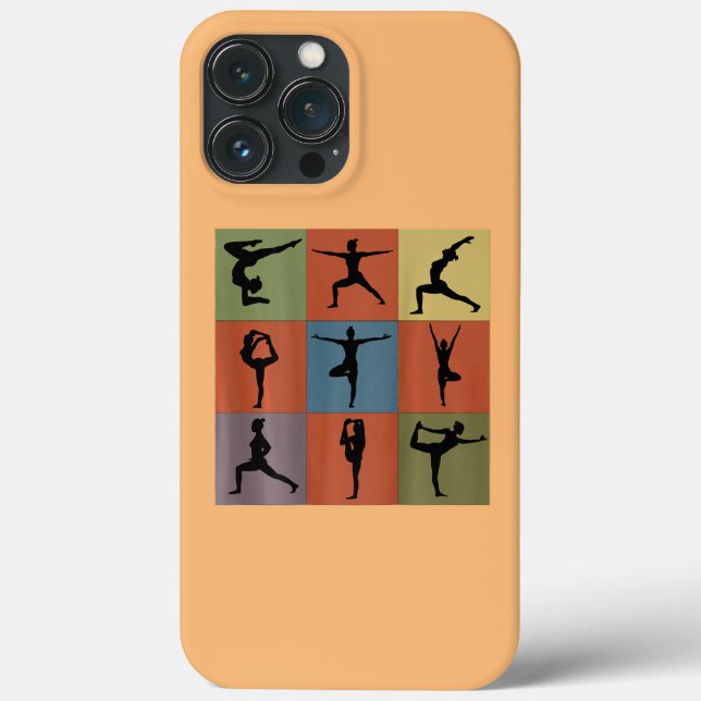 Pose Set Bästa Yoga Baktryck  (Baksida)