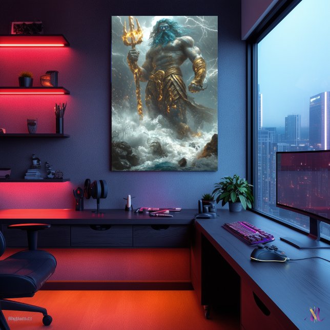 Poseidon, Deep - Divine Storm Poster (Skapare uppladdad)