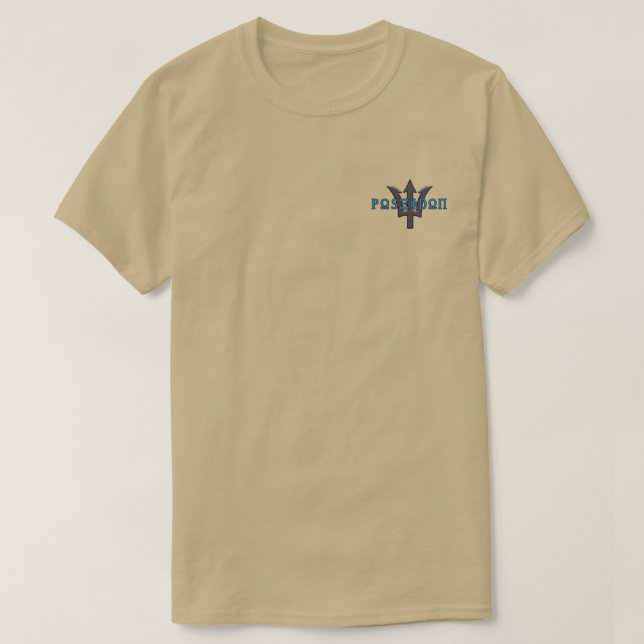 Poseidon fick- Tshirt Tröja (Design framsida)