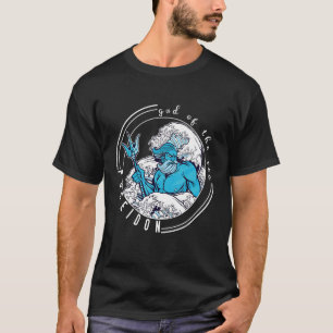 Poseidon Grekiska gudenHero Utbildning Havets gud T Shirt