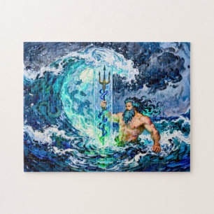 Poseidon havets gud pussel