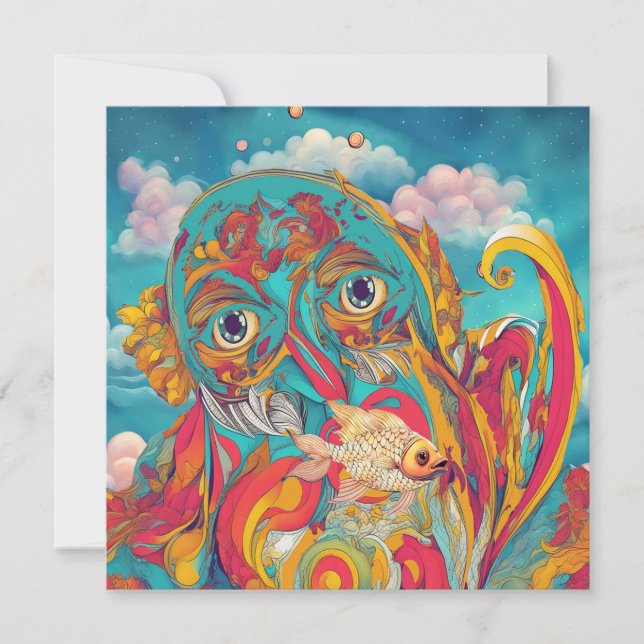 Poseidon Julkort (Framsida)