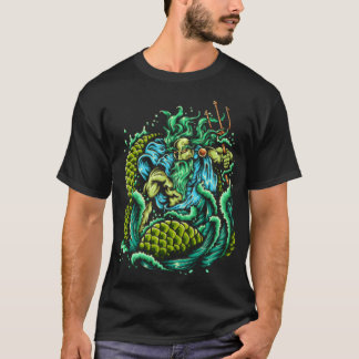 Poseidon - Kung i havets grekiska mytologkust T Shirt