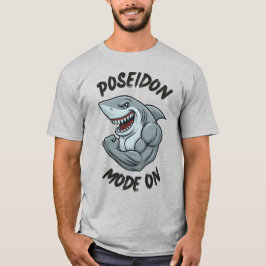 Poseidon Mode On™ - Nautical Gym Fitness T Shirt