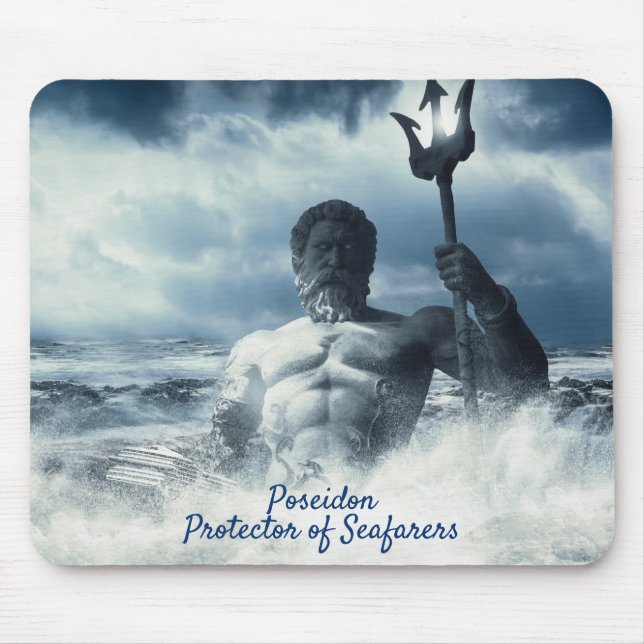 Poseidon Protector of Seafarers Musmatta (Framsidan)