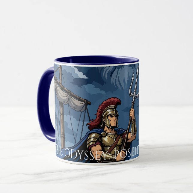 Poseidon’s Storm Wrath Mugg (Framsida vänster)