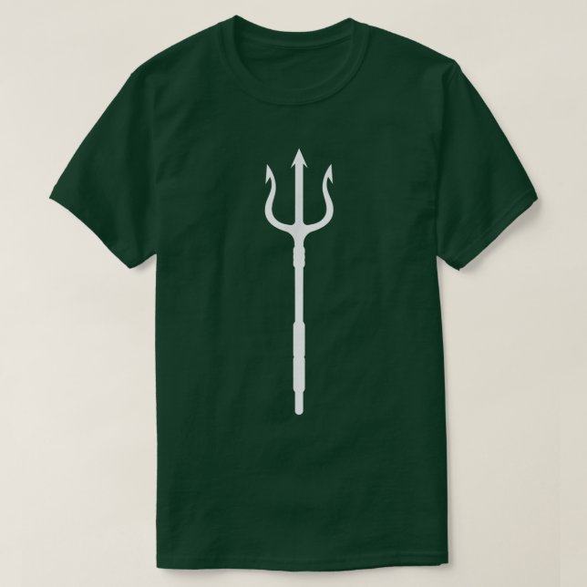 Poseidon Trident  Neptune Greek God Costume Design T Shirt (Design framsida)