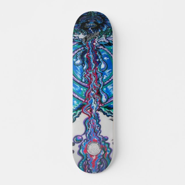 Poseidons äventyrs skateboard bräda 20 cm (Framsida)